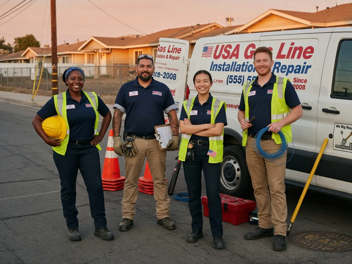 Gas Line Installation company in Claridge, PA